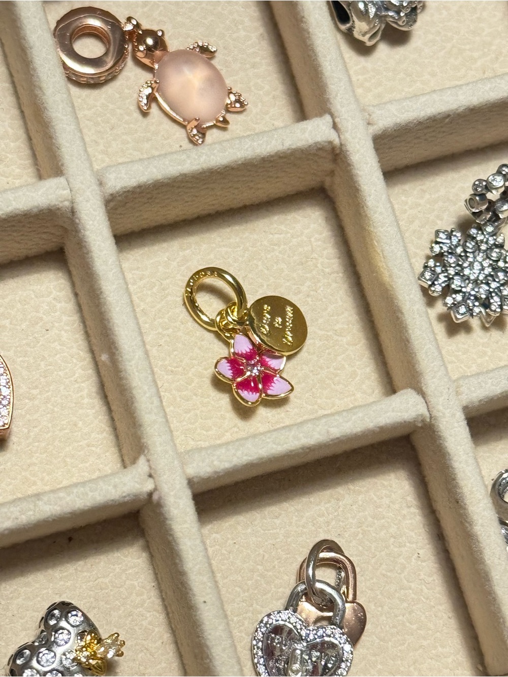 Pandora Disney Moana Flower Charm Pendant
